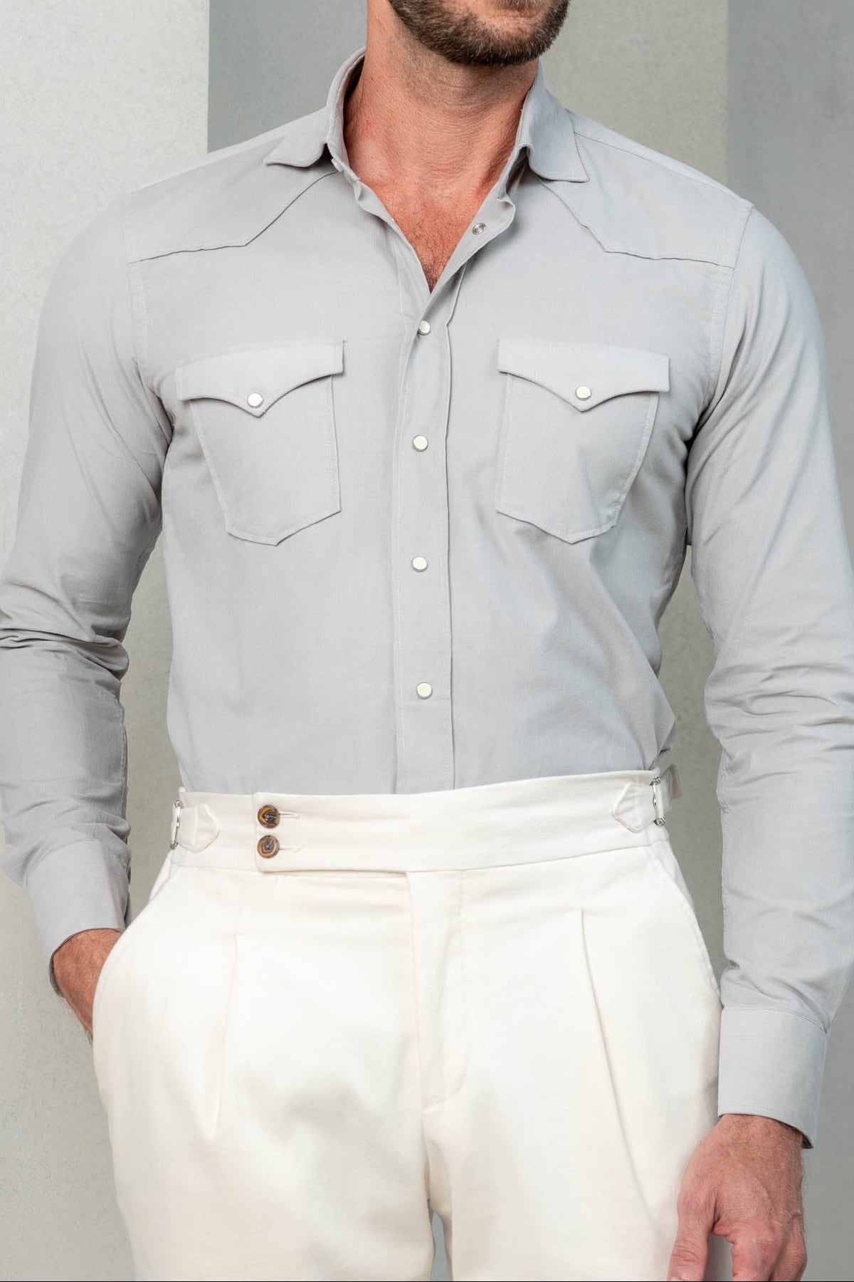 stone western shirt