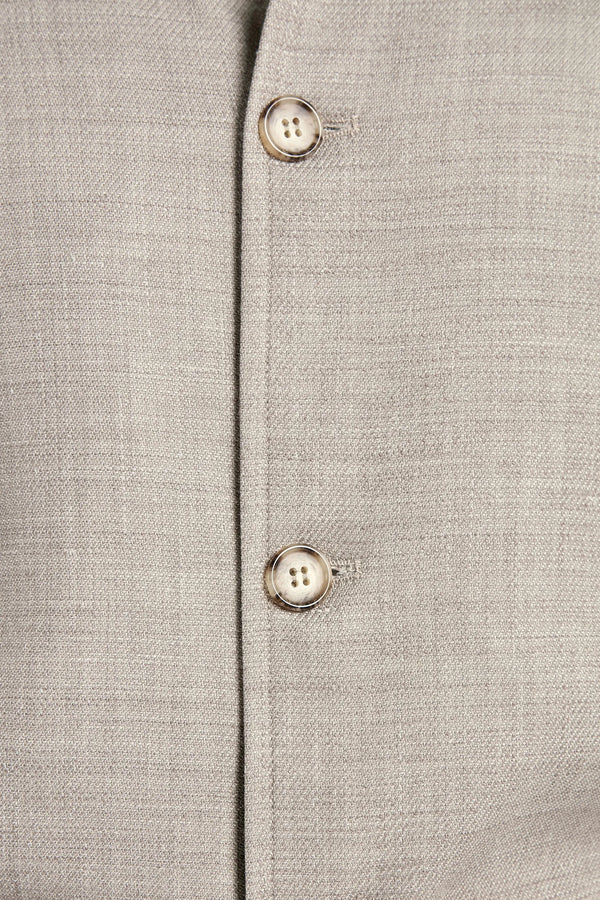 men taupe bomber jacket, tailored bomber jacket, taupe jacket, sartorial taupe jacket, sartorial bomber