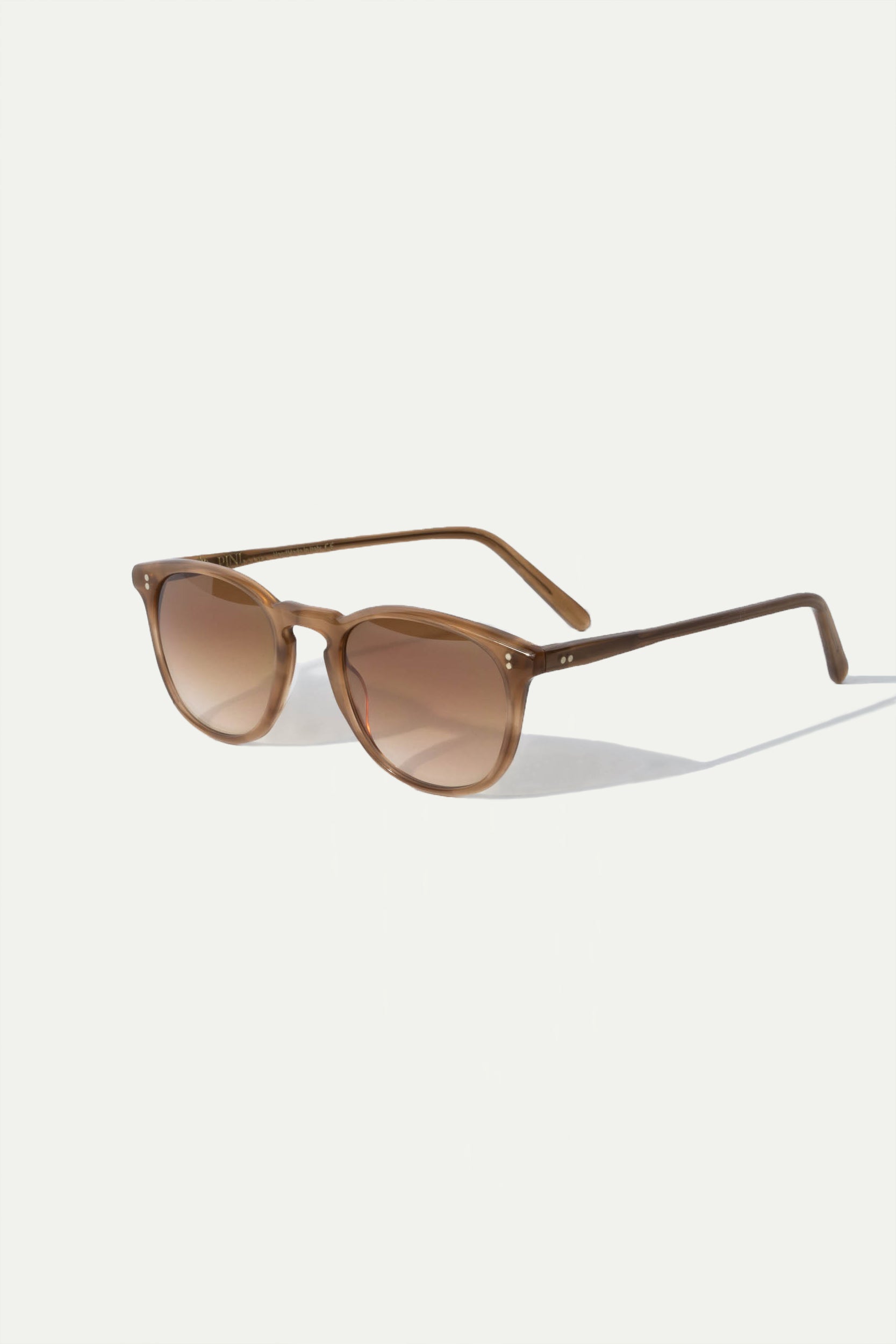 Taupe sunglasses Capri - Made in Italy