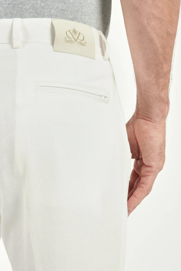 white garda trousers, men's white trousers, italian summer trousers, white cotton linen trousers, luxury men's trousers, elegant men's pants, refined white trousers, tailored summer trousers, premium italian trousers, sophisticated men's trousers, timeless italian pants, upscale men's white trousers, classic cotton linen trousers, italian craftsmanship trousers, premium men's summer trousers, refined italian trousers