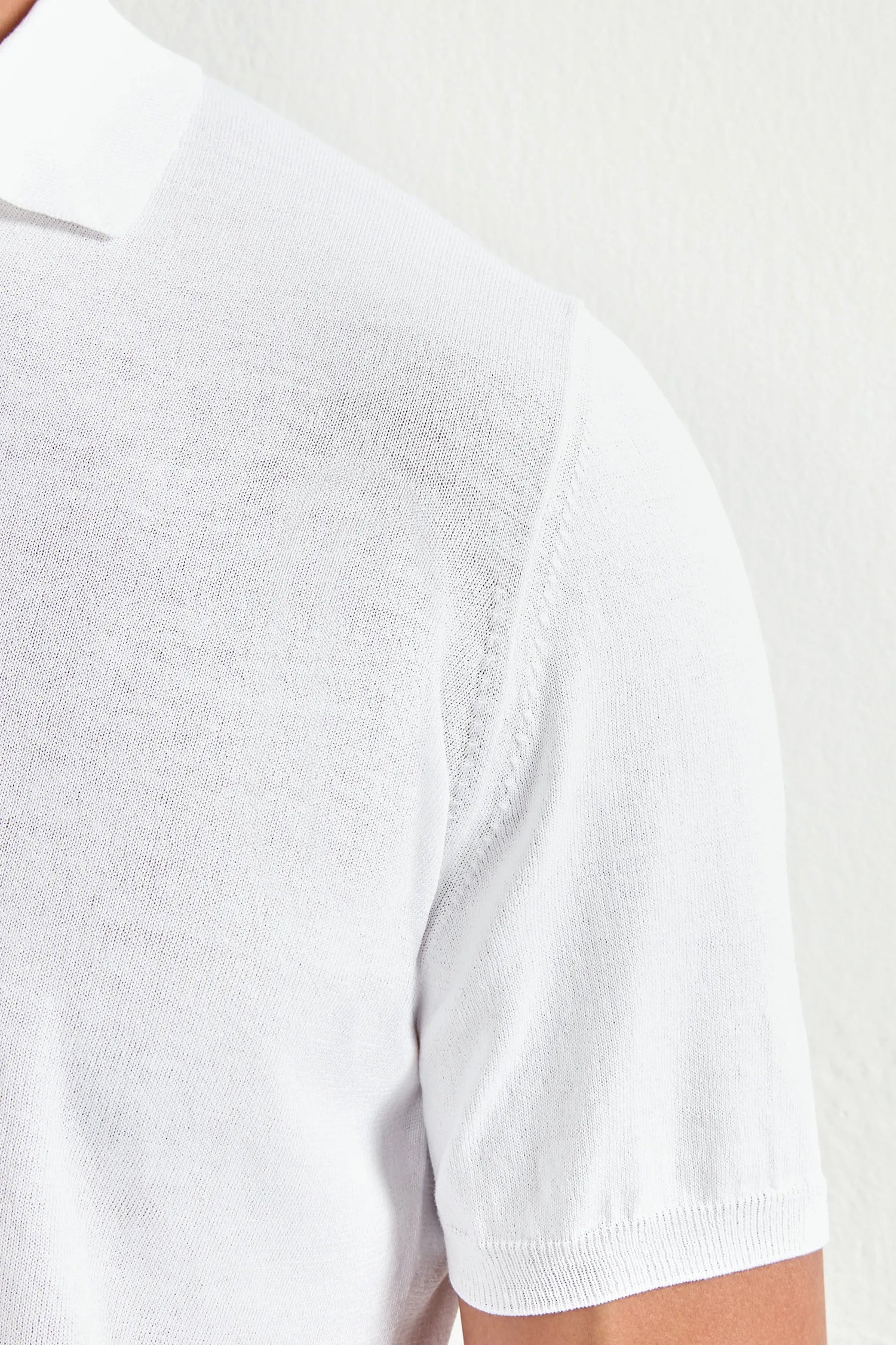 Pini Parma Made in Italy white polo casual men