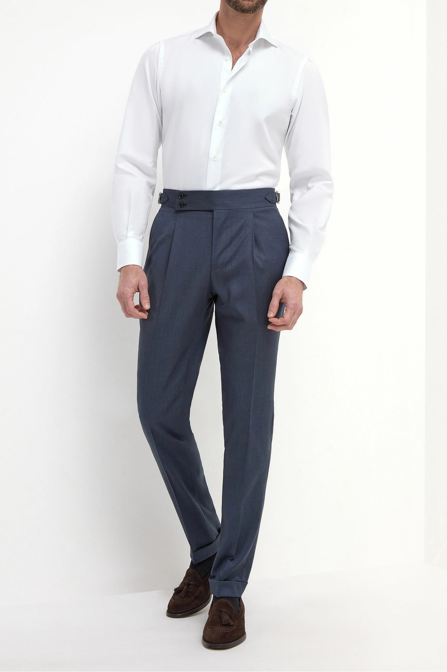 White Shirt ”Sartoriale collection”- Made In Italy