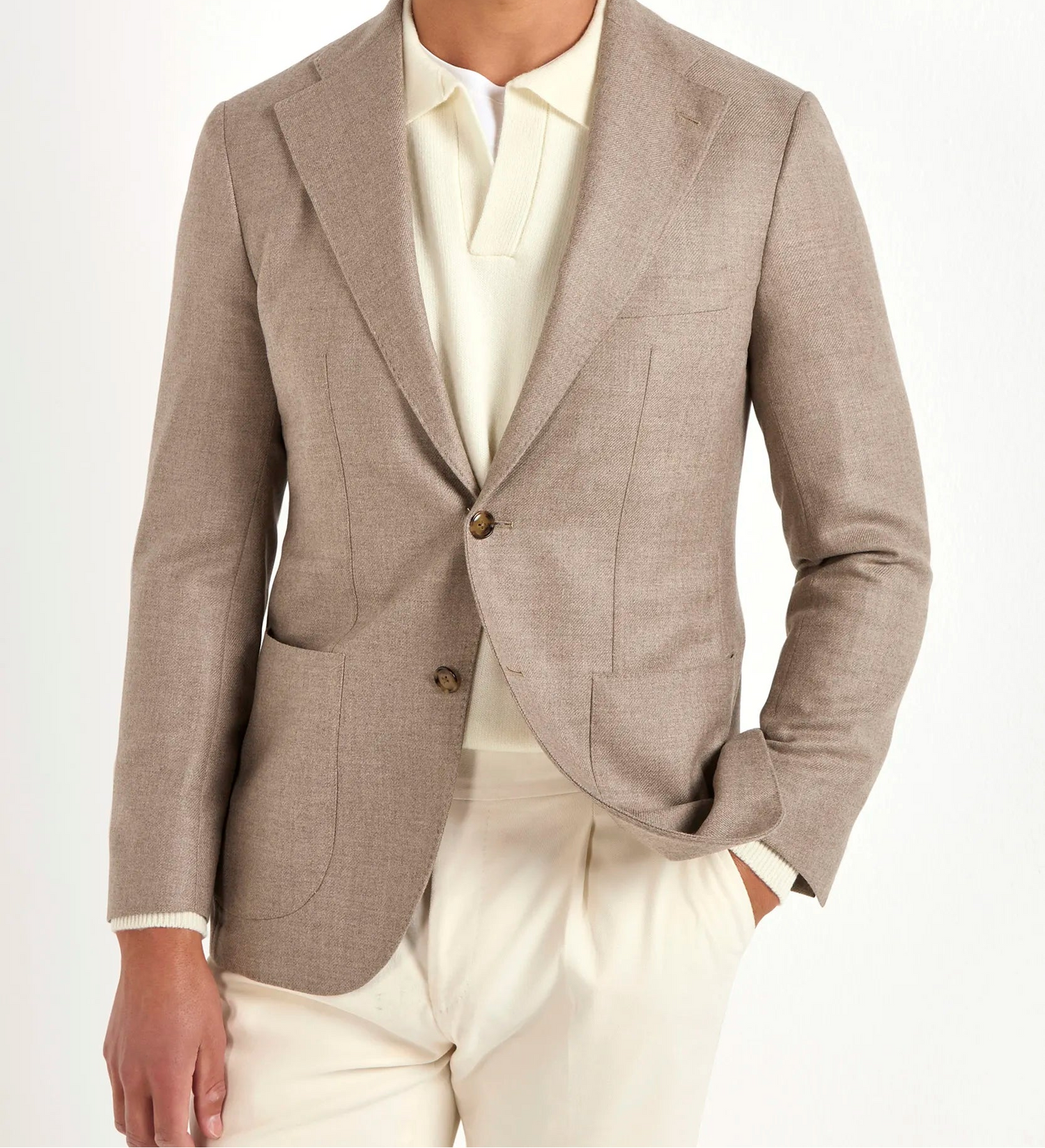 white wool polo, men's wool polo, italian wool polo, white knit polo, luxury men's polo, elegant men's polo, refined wool polo, tailored white polo, premium italian polo, sophisticated men's polo, timeless italian polo, upscale men's polo, classic white polo, italian craftsmanship polo, premium men's knit polo, refined italian wool polo