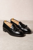 Black tassel loafers - Made In Italy