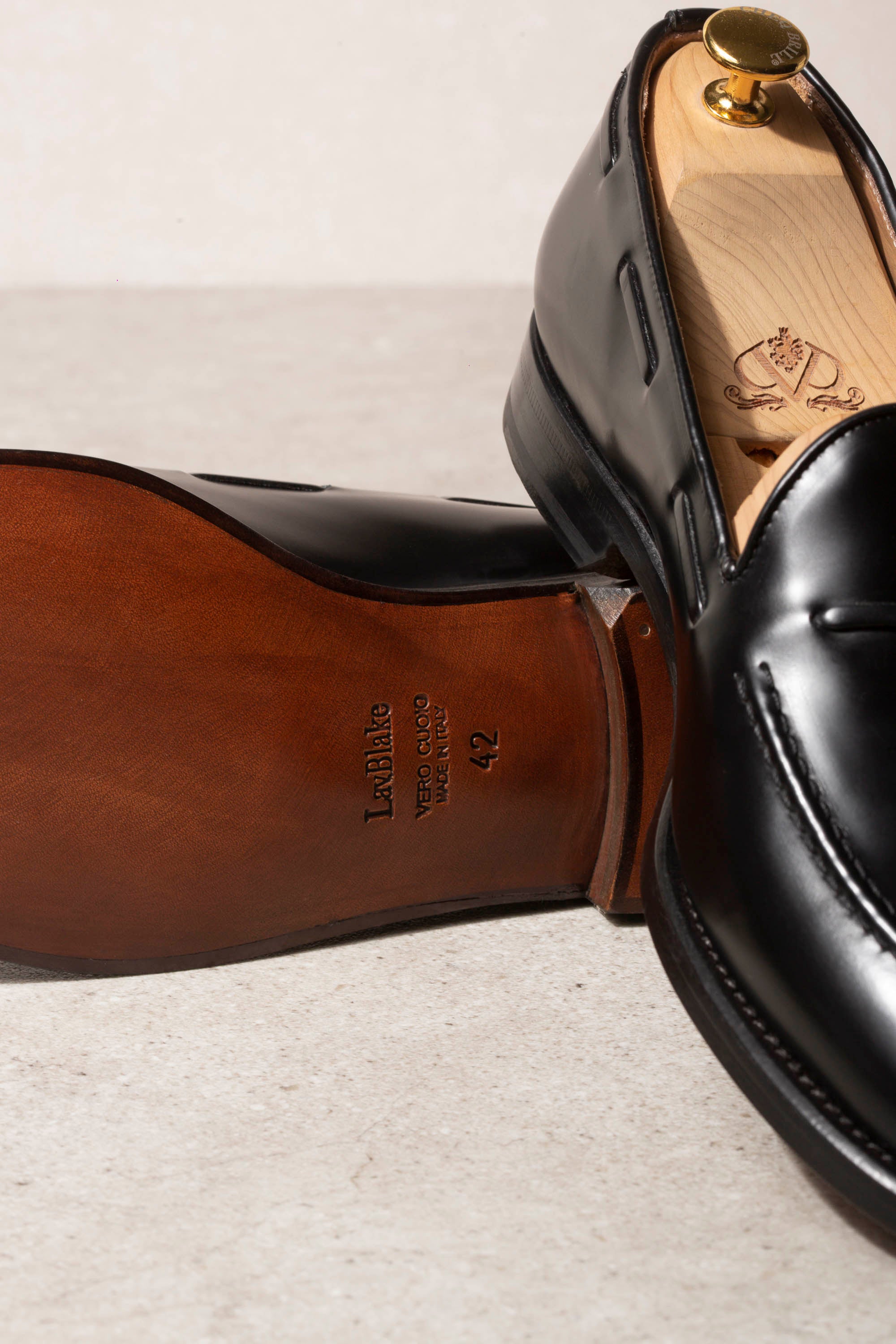 Black tassel loafers - Made In Italy