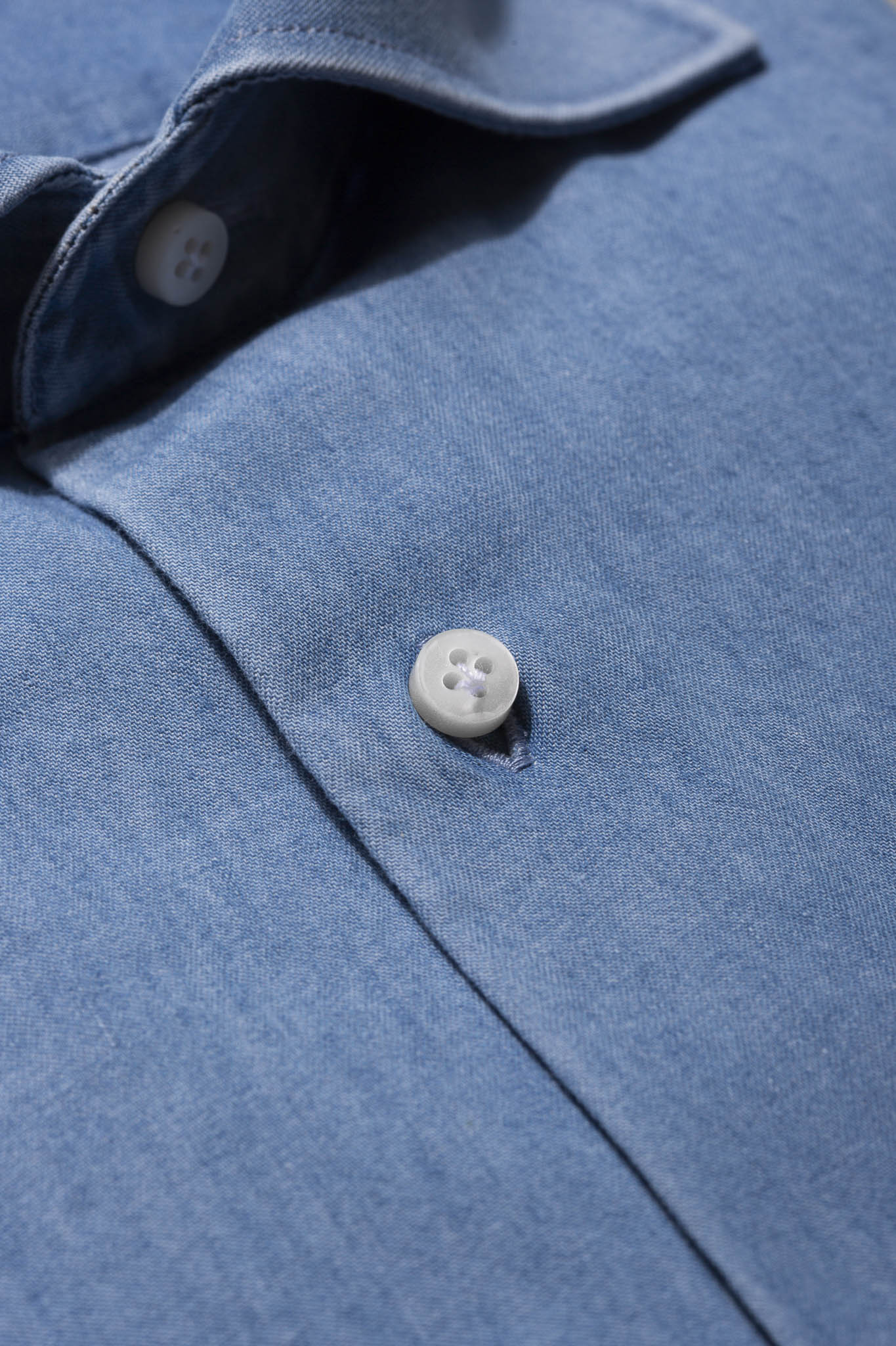 Denim blue shirt - Made in Italy