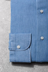 Denim blue shirt - Made in Italy