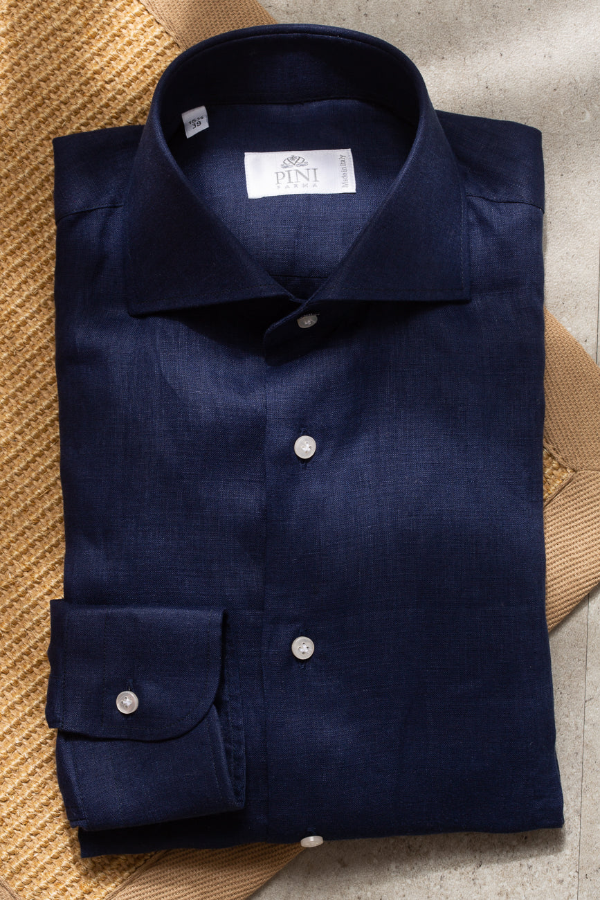 blue linen shirt, chemise en lin bleue, chemise lin homme, men linen shirt