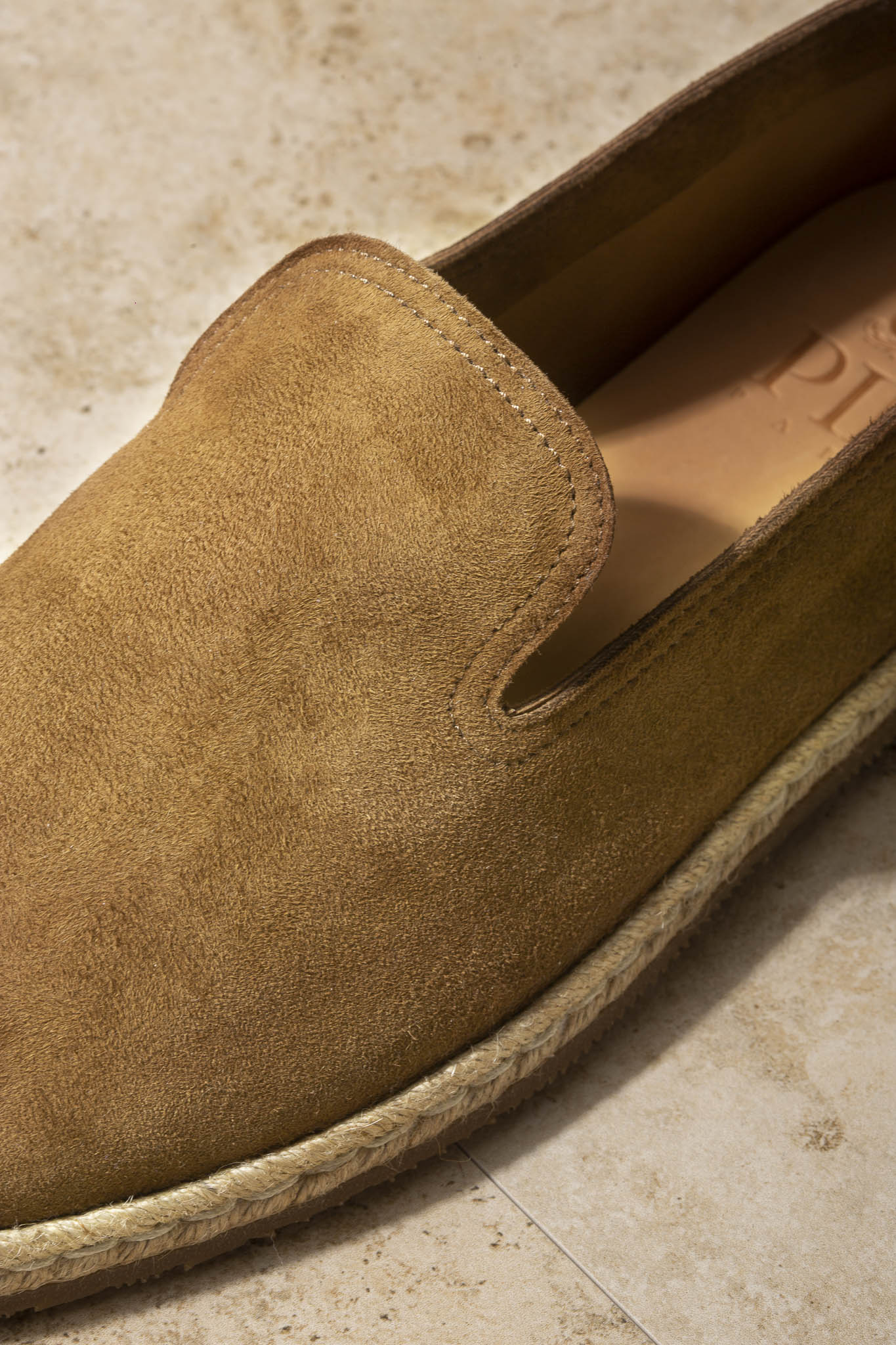 Brown suede espadrilles - Made In Italy