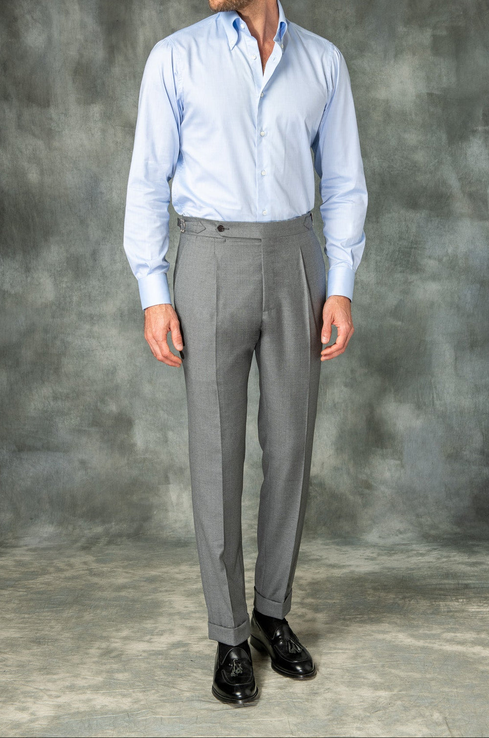 Pantaloni grigio Biella "Sartoriale Collection" - Made in Italy
