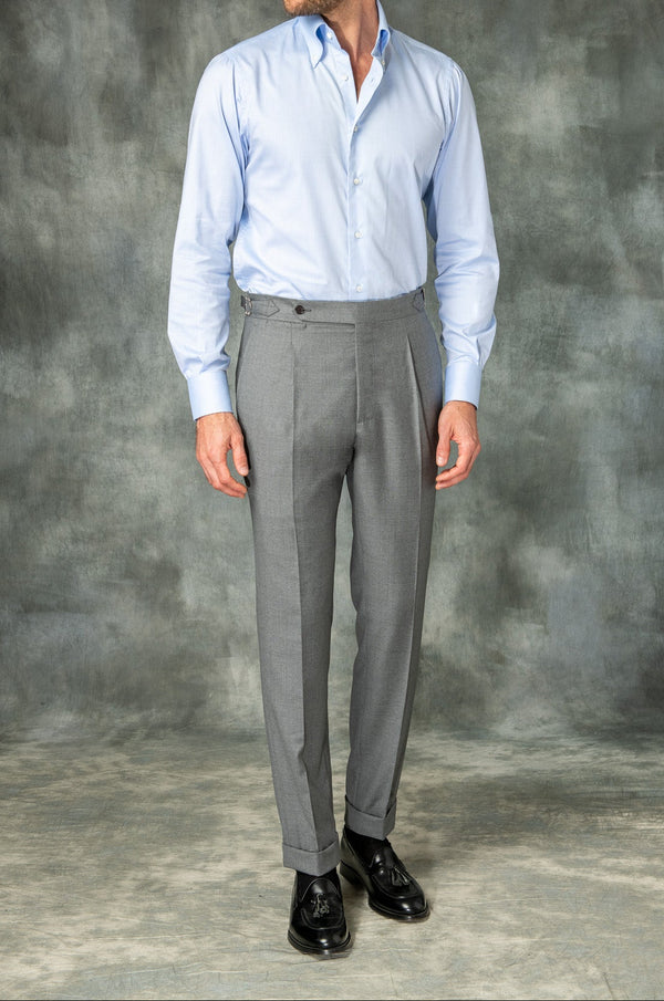 Pantaloni grigio Biella "Sartoriale Collection" - Made in Italy