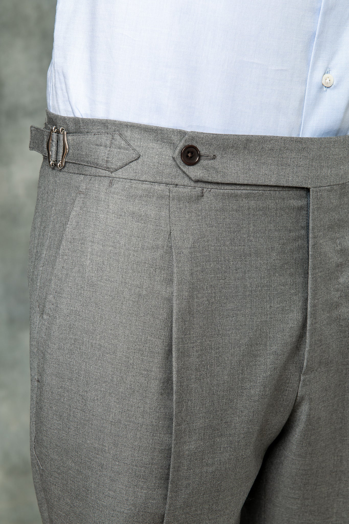 Pantalon Biella gris "Collection Sartoriale" - Made in Italy