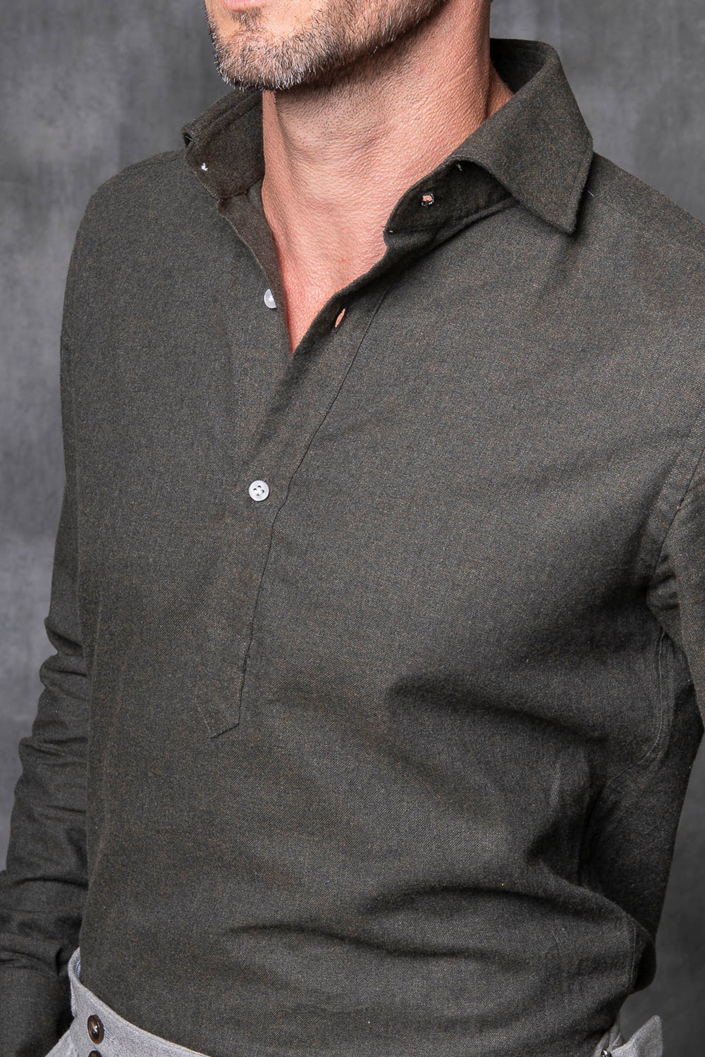  camicia in flanella, flanella italiana, camicia in flanella verde, stile italiano,popover verde, chemise en flanelle,flanelle italienne,chemise en flanelle verte ,style italien,popover verte, flannel shirt,italian flannel,green flannel shirt,italian style,green  popover