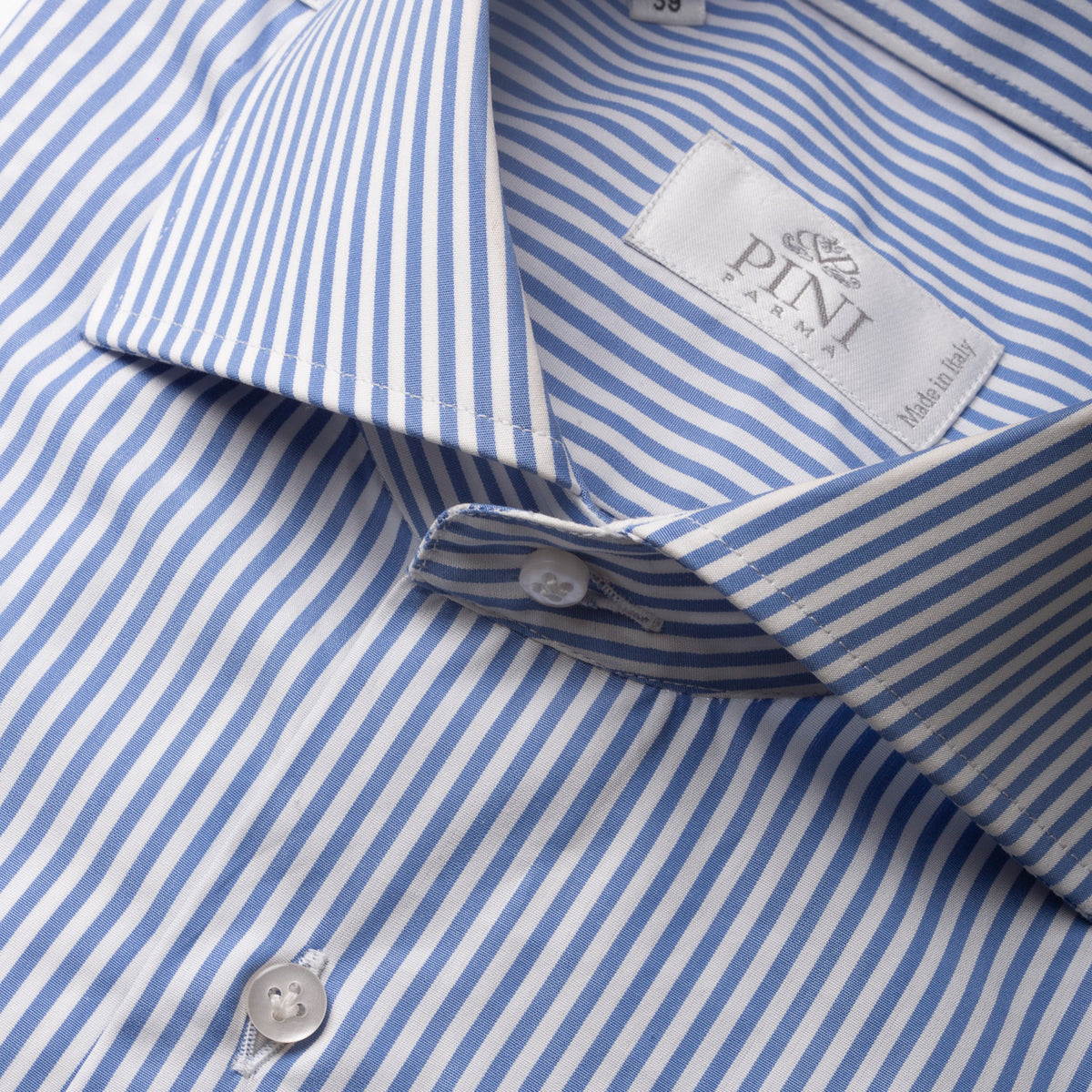 Blue Striped Shirt - Made in Italy