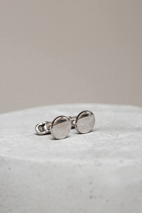 boutons de manchettes cartier double c argent boutons de manchettes cartier double c argent