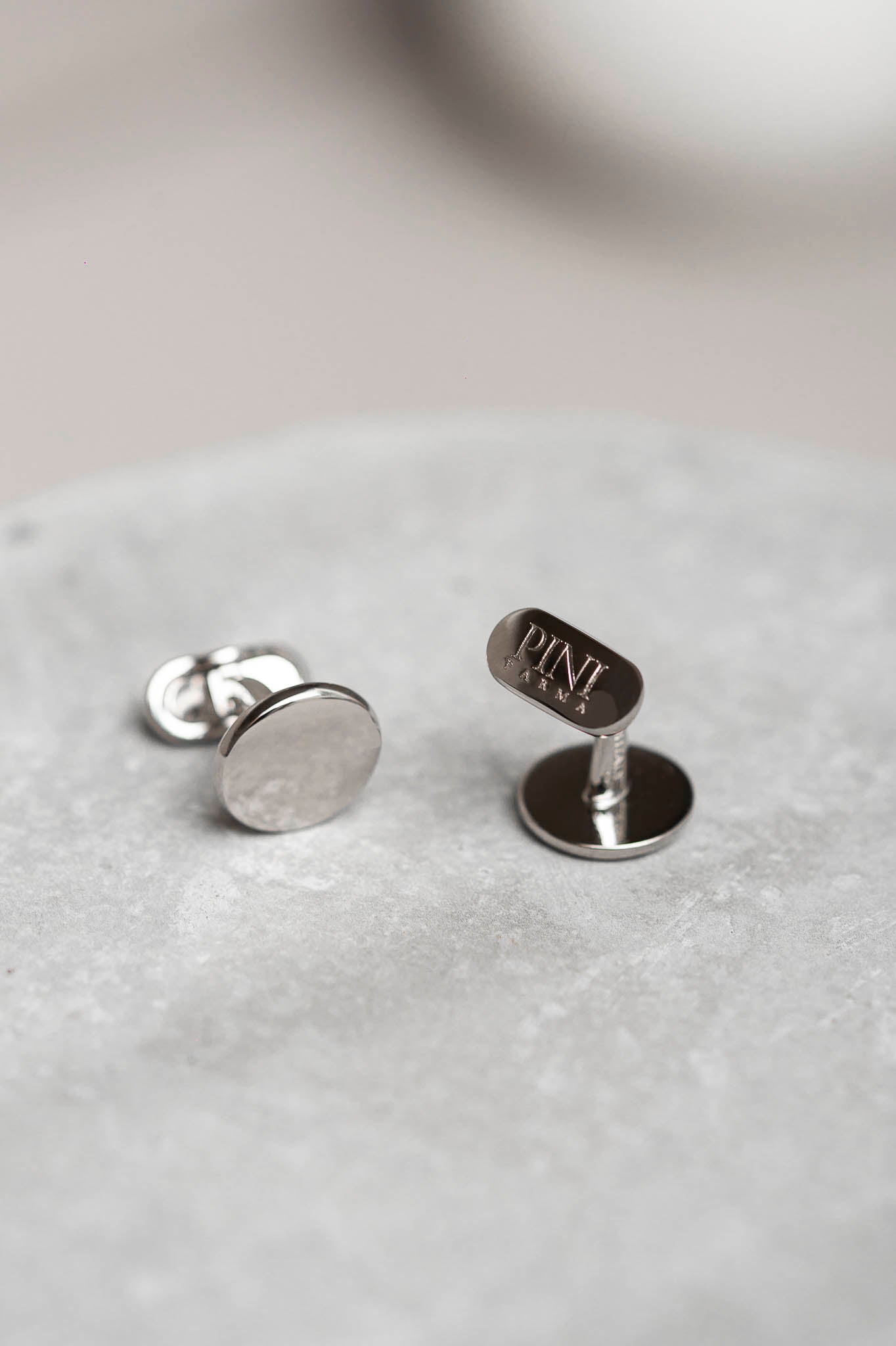 Silver cufflinks - Made in Italy