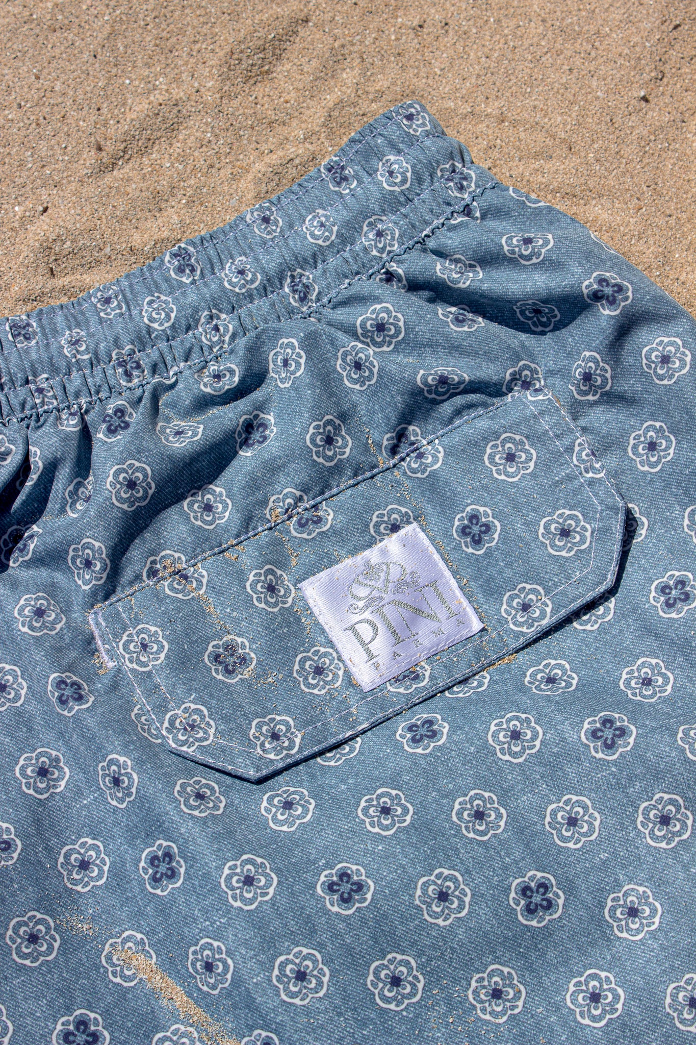 Light blue swim shorts - Made in Italy