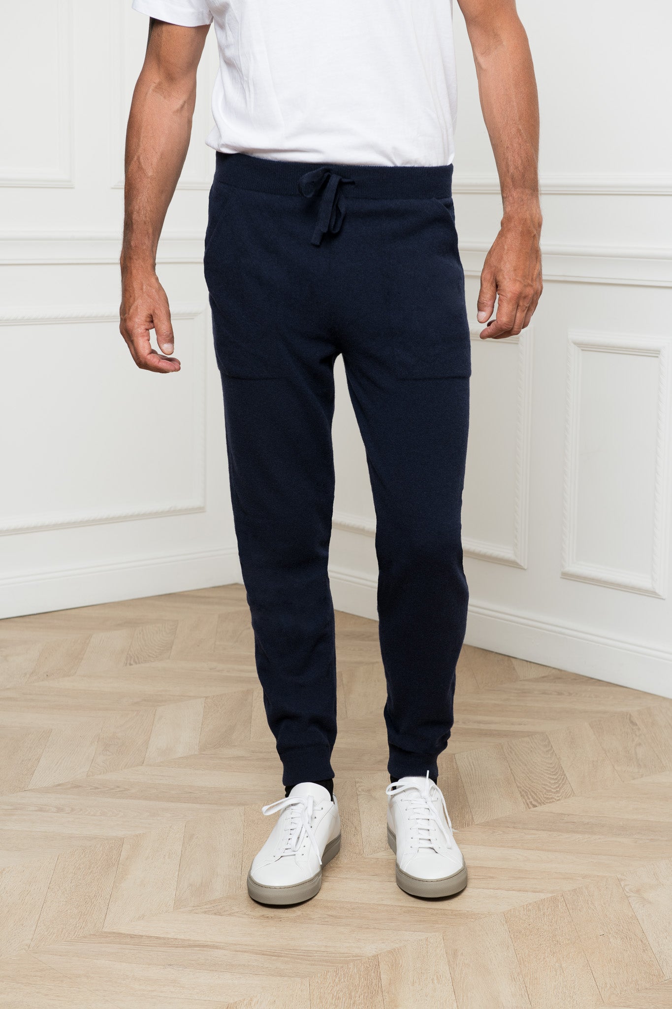 Blue Leisure Joggers - Made in Italy