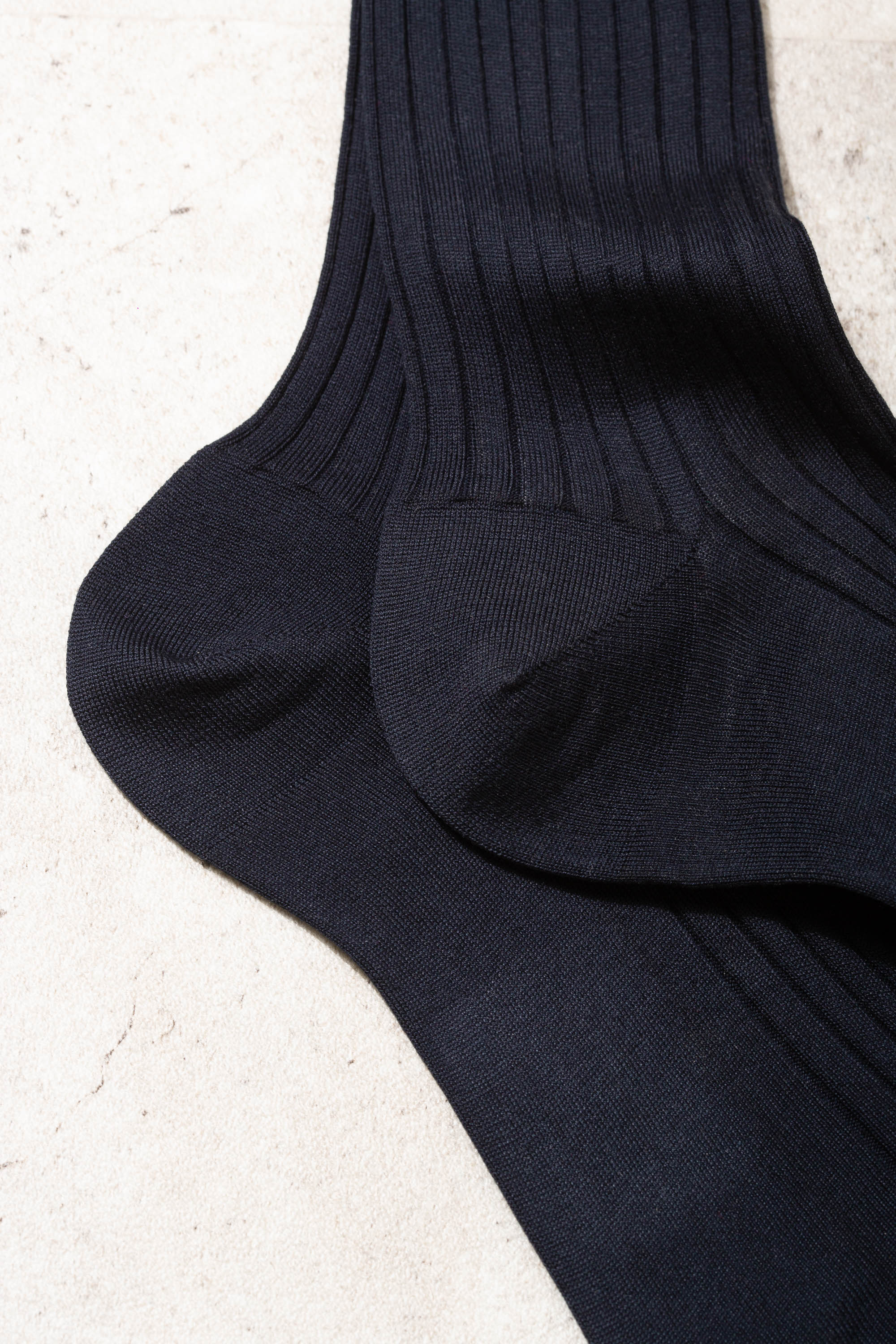Blue Short Socks - Made in Italy