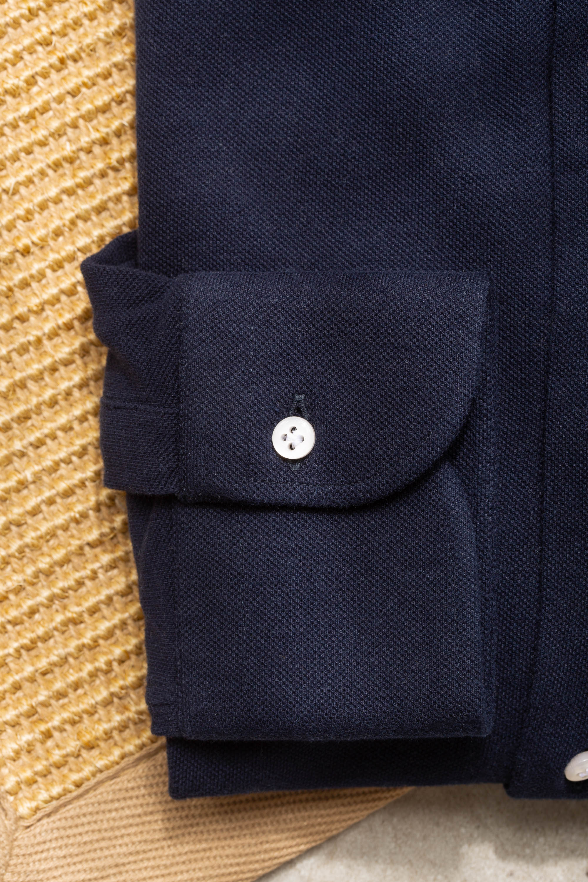 Navy polo shirt - Made in Italy