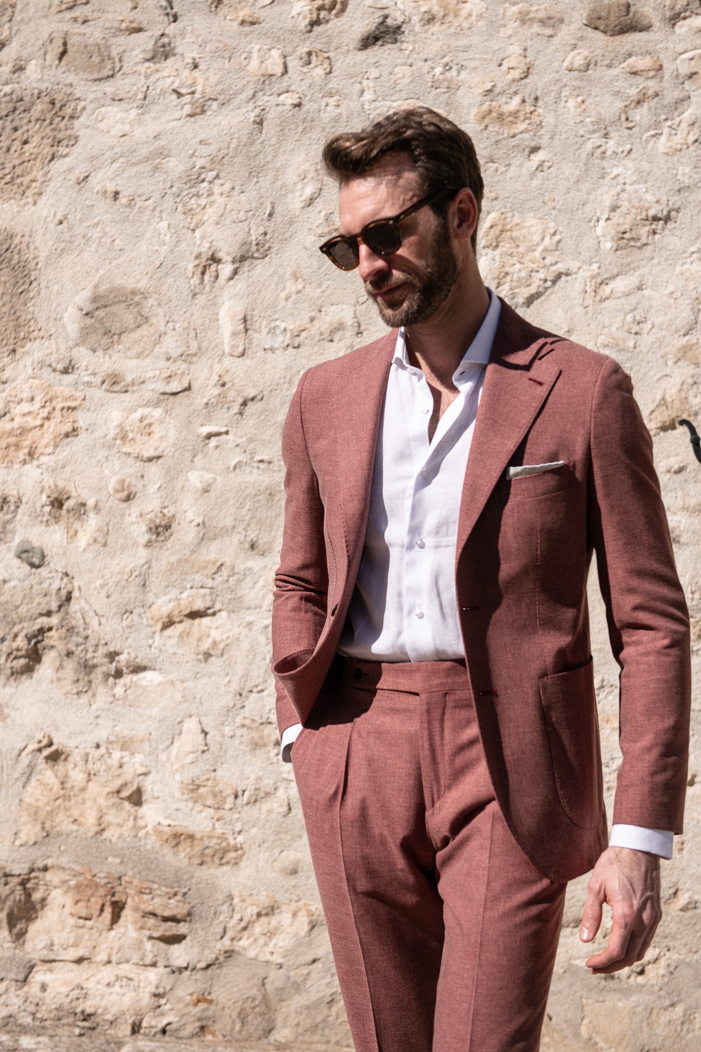 Coral Suit - Made in Italy