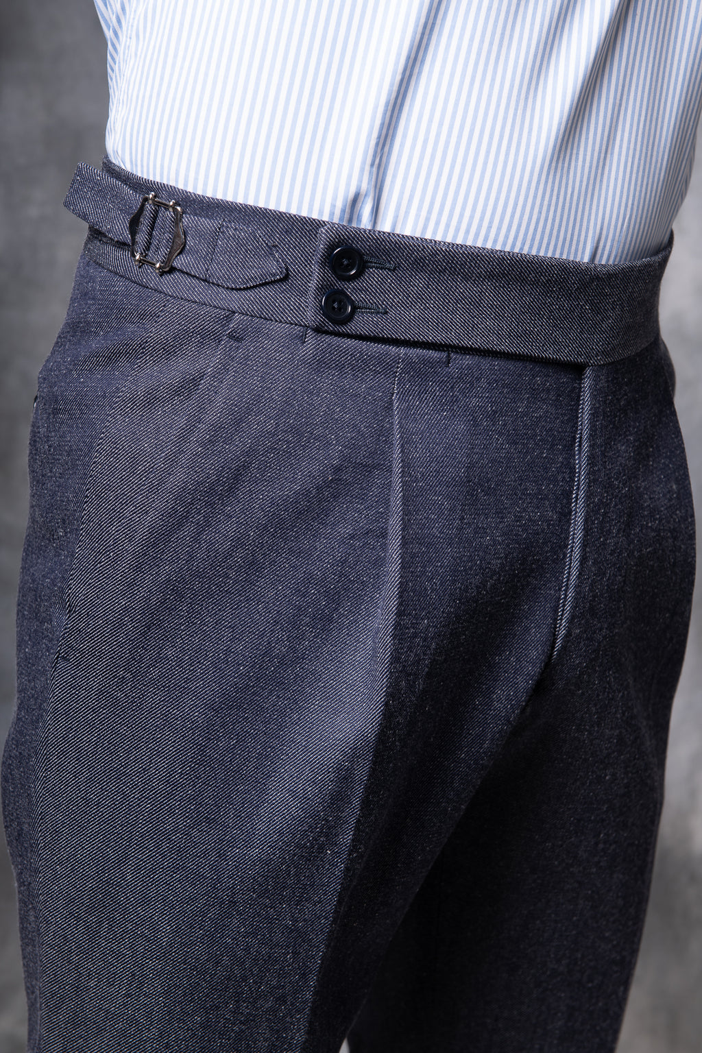 Pantalon en coton écru Soragna Capsule Collection  - -. Made in Italy