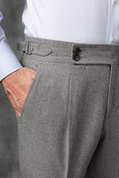 Grey Flannel Trousers 