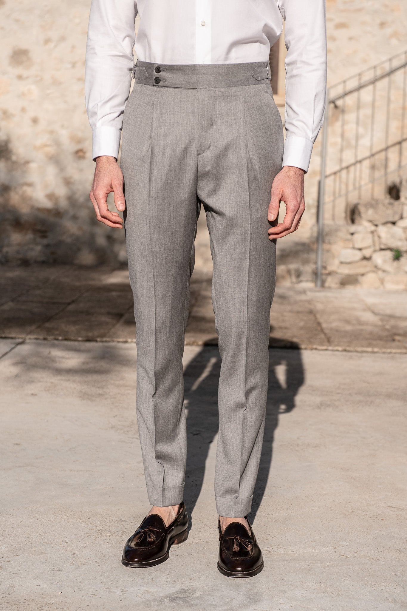 Grey Trousers "Soragna Capsule Collection" - Made in Italy