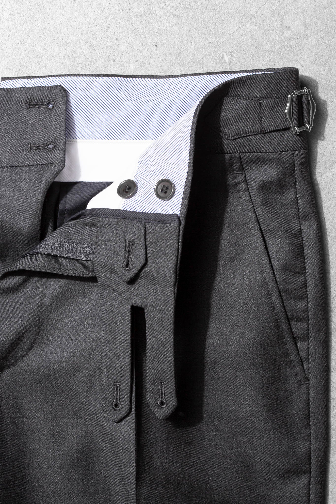 Dark Grey trousers  "Limited Edition" - Made in Italy