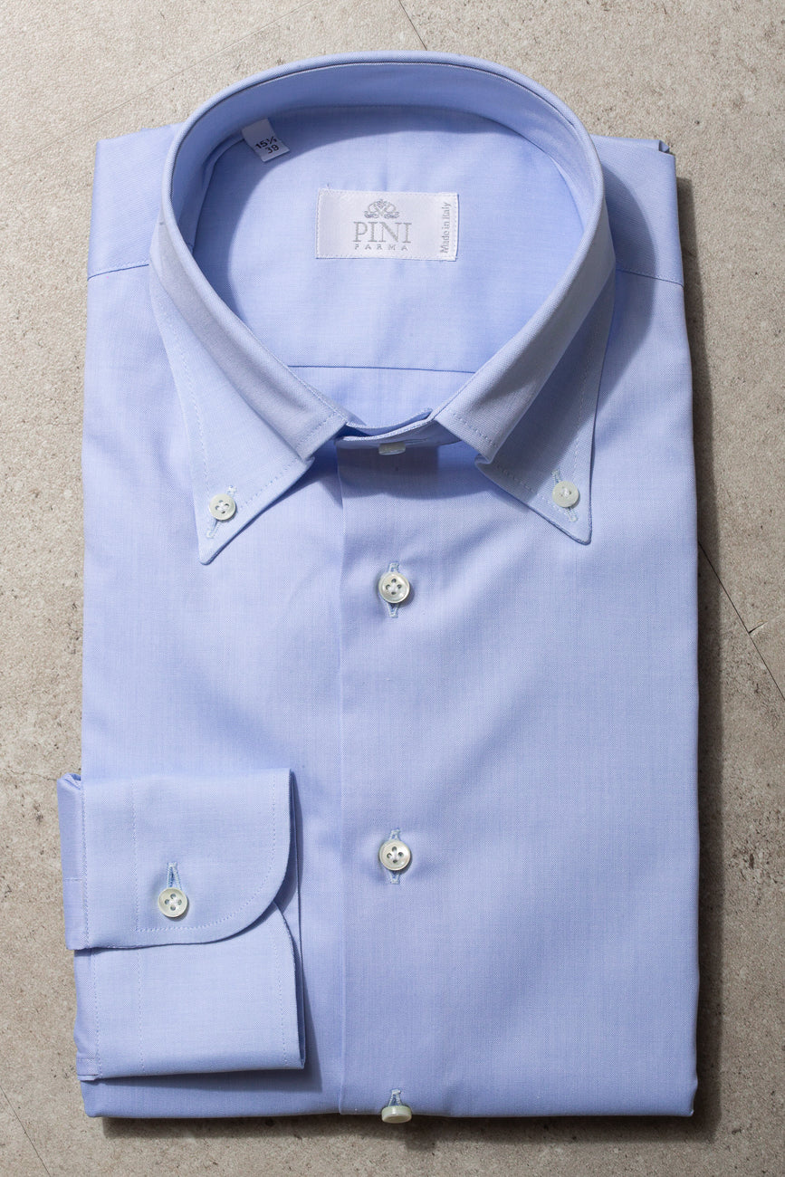 Button down light blue shirt ”Sartoriale collection” - Made In Italy