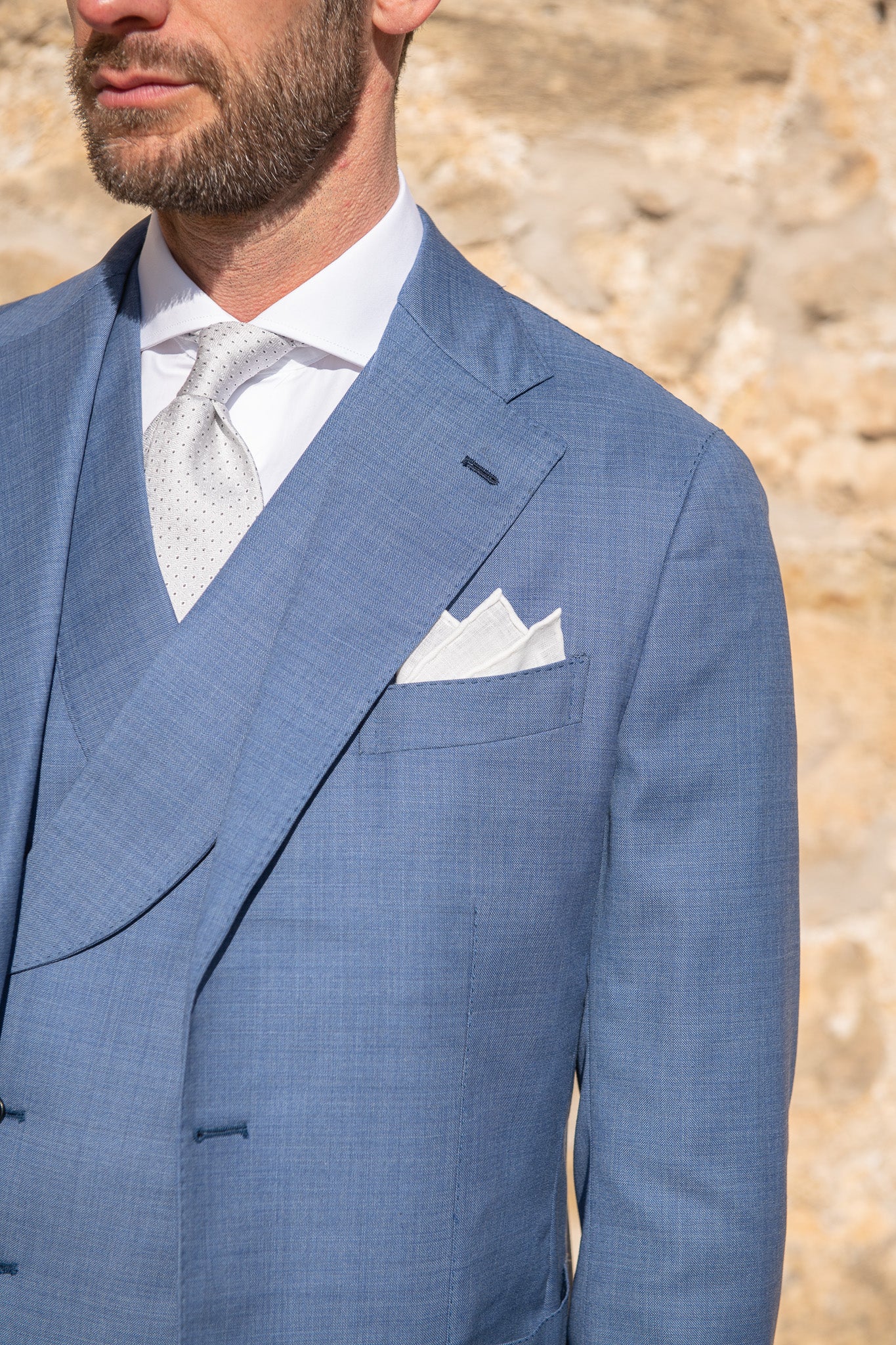 Light blue suit "Made to Order" - Made in Italy