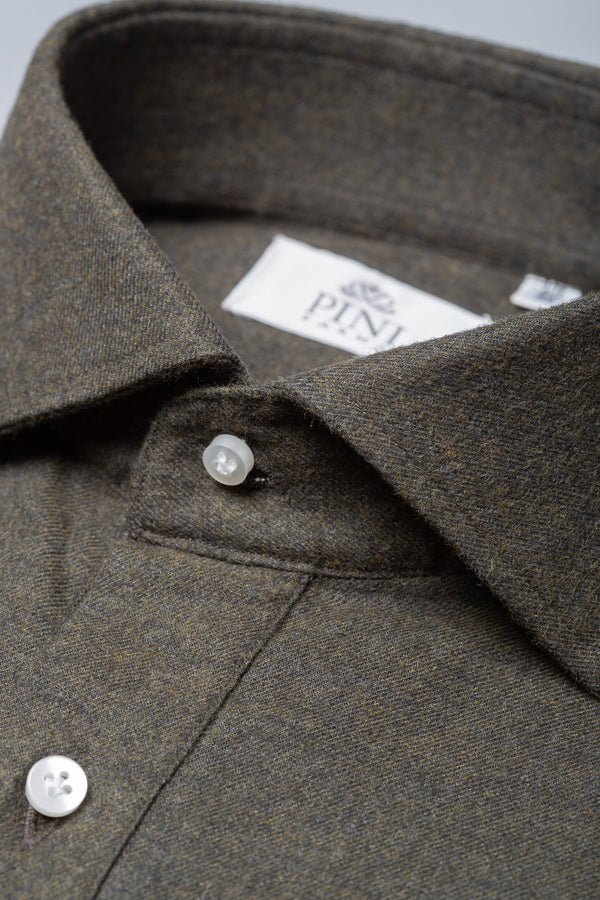  camicia in flanella, flanella italiana, camicia in flanella verde, stile italiano,popover verde, chemise en flanelle,flanelle italienne,chemise en flanelle verte ,style italien,popover verte, flannel shirt,italian flannel,green flannel shirt,italian style,green  popover