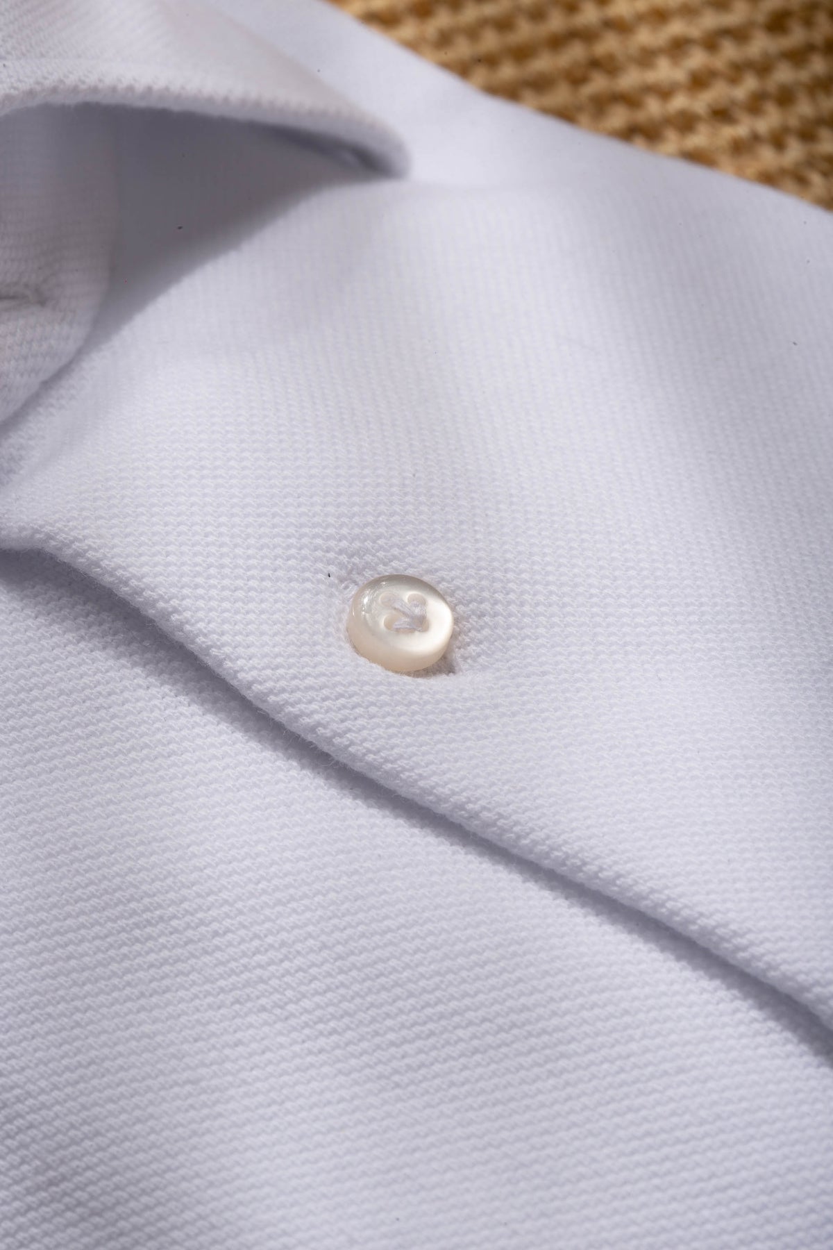 White polo shirt - Made in Italy