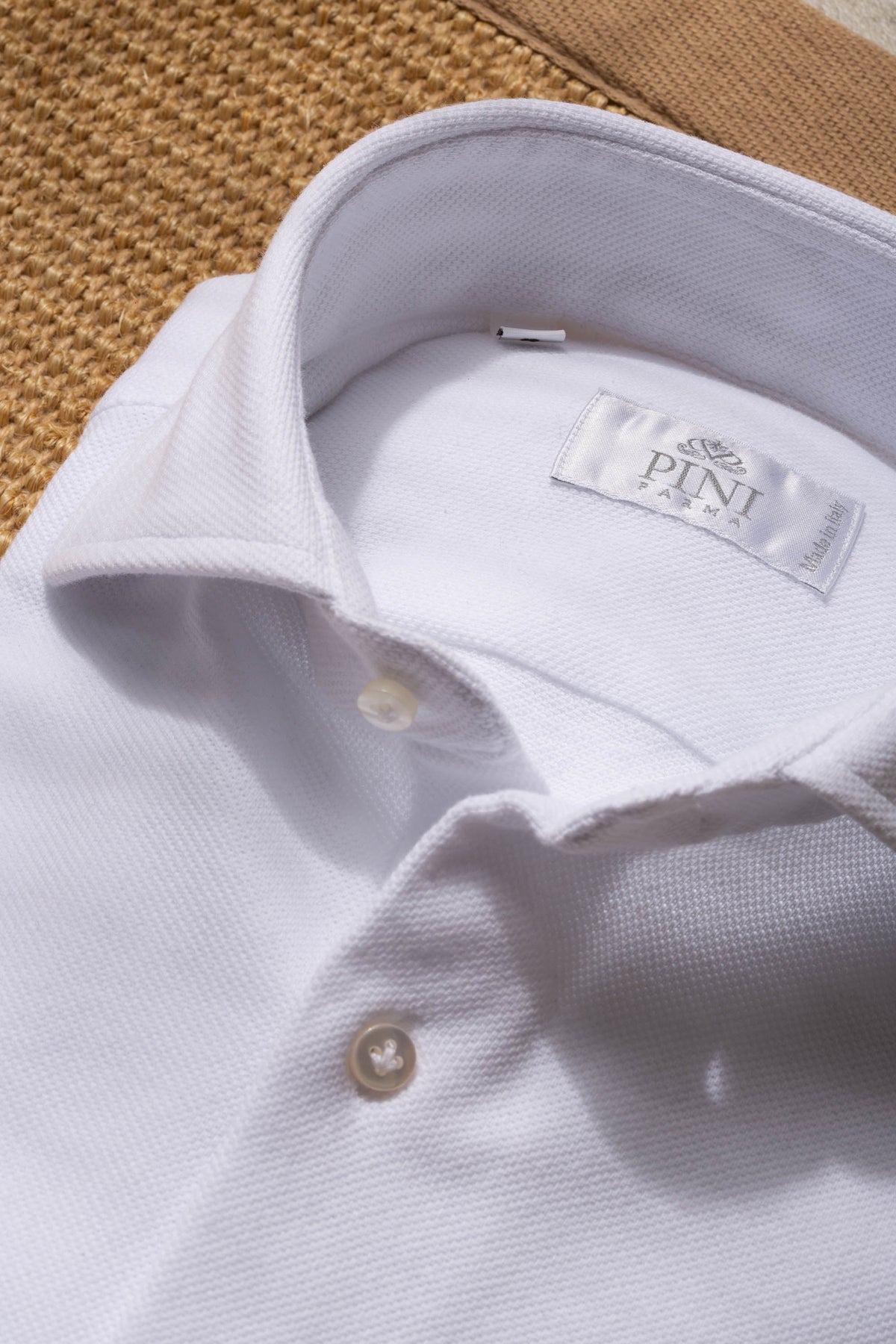 White polo shirt - Made in Italy