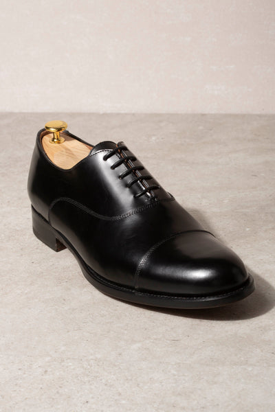 Black Tuxedo Oxfords - Made in Italy display picture 3